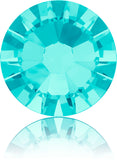 Austrian Crystal - No Hotfix - Article 2058 - LIGHT TURQUOISE - SS5, SS7, SS9 - BULK PACK BUNDLE