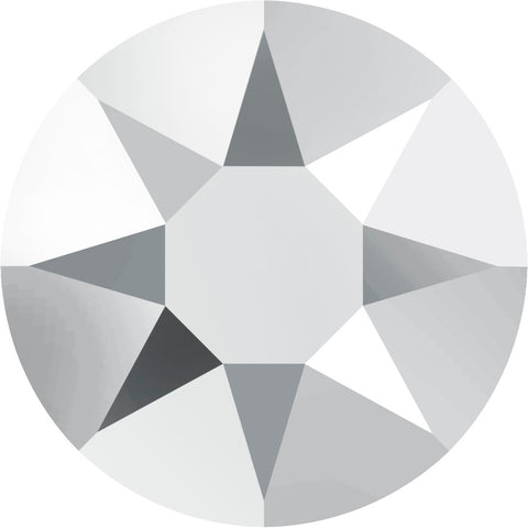 Austrian Crystal - Hotfix - Article 2078 - LIGHT CHROME - 3 sizes available