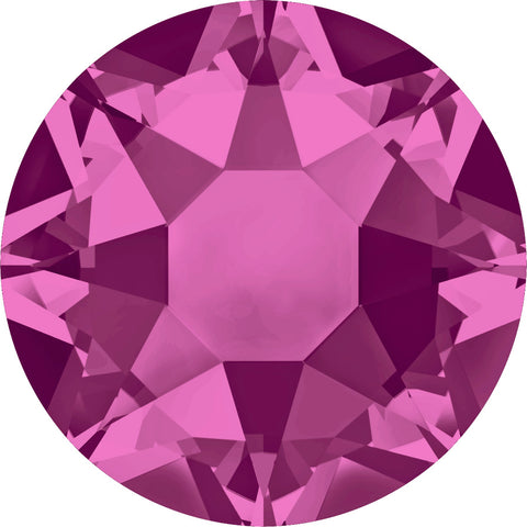 Austrian Crystal - Hotfix - Article 2078 - FUCHSIA - 3 sizes available