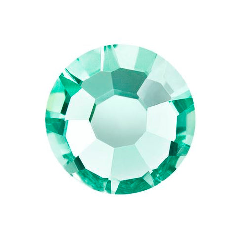 Preciosa® Crystal - No Hotfix - Chaton Rose MAXIMA - Caribbean Sea - 4 sizes available