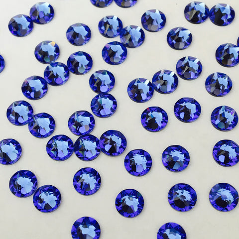 Austrian Crystal - No Hotfix - Article 2088 - SAPPHIRE - SS34 (7.27 mm) - BULK PACK