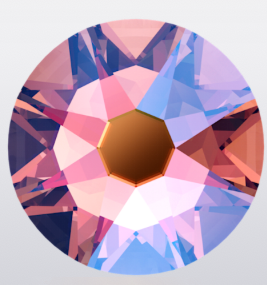 Austrian Crystal - No Hotfix - Article 2088 - ROSE PEACH SHIMMER - SS20 (4.8 mm)