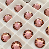 Austrian Crystal - No Hotfix - Article 2088 - BLUSH ROSE - 5 sizes available
