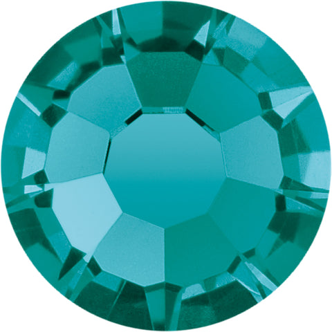 Preciosa® Crystal - No Hotfix - Chaton Rose MAXIMA - Blue Zircon - Teal - 4 sizes available