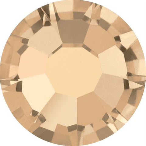 Preciosa® Crystal - Hotfix - Chaton Rose MAXIMA - Crystal Honey - 5 sizes available