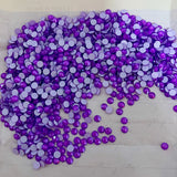 Swarovski Crystal article 2088 XIRIUS Rose no hotfix flat backs multiple, scattered rhinestones in Electric Violet colour