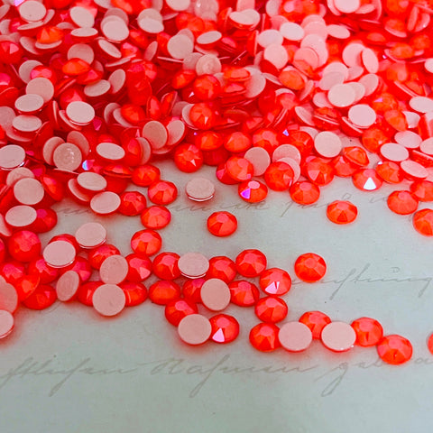 Austrian Crystal - No Hotfix - Article 2088 - CRYSTAL ELECTRIC ORANGE - SS20 (4.8 mm)