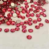 Austrian Crystal - No Hotfix - Article 2088 - INDIAN PINK - 5 sizes available