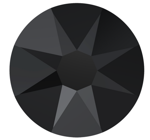Swarovski No Hotfix Crystal Jet Black Flat Backs Article 2088 XIRIUS
