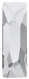 Swarovski No Hotfix Crystal Clear Cosmic Baguette Flat Backs Article 2555 12 x 4 mm