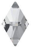 Swarovski No Hotfix Crystal Clear Rhombus Flat Backs Article 2709 13 x 8 mm