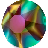 stock image of Swarovski Crystal Hotfix in Crystal Rainbow Dark colour