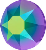 stock image of Swarovski Crystal Hotfix in Crystal Scarabaeus Green colour