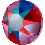 stock image of Siam Shimmer in Hotfix Swarovski Crystals