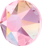 stock image of Swarovski Crystal Hotfix in Light Rose AB colour