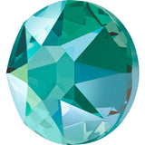 stock image of blue zircon Shimmer in Hotfix Swarovski Crystals