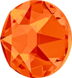 stock image of Swarovski Crystal Hotfix in Fireopal colour