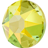 stock image of citrine Shimmer in Hotfix Swarovski Crystals