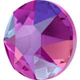 stock image of Fuchsia Shimmer in Hotfix Swarovski Crystals