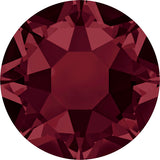 Austrian Crystal - Hotfix - Article 2078 - BURGUNDY - 3 sizes available