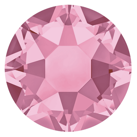 stock image of Light Rose coloured Hotfix crystals from Swarovski