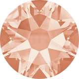 Austrian Crystal - No Hotfix - Article 2088 - LIGHT PEACH - 5 sizes available