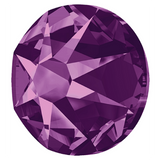 side angle stock photo of Swarovski Crystals colour Amethyst