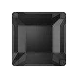 stock photo of Swarovski Square Flat Backs Article 2400 colour is Crystal Silver Night