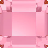 Swarovski Crystal Article 2400 Light Rose Square flat back
