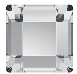 Swarovski No Hotfix Crystal Clear Square Flat Backs Article 2400 4 x 4 mm