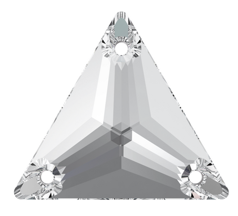 SWAROVSKI Sew-on feature stone stock photo crystal clear article 3270 triangle