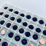 Austrian Crystal - Hotfix - Article 2078 - BURGUNDY - 3 sizes available