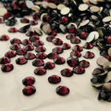Austrian Crystal - No Hotfix - Article 2088 - BURGUNDY - 5 sizes available