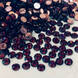 Austrian Crystal - Hotfix - Article 2078 - BURGUNDY - 3 sizes available