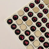 Austrian Crystal - No Hotfix - Article 2088 - BURGUNDY - 5 sizes available