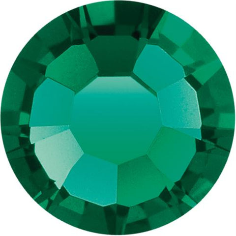 Preciosa® Crystal - Hotfix - Chaton Rose MAXIMA - Emerald (green) - 4 sizes available