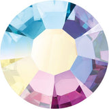 Preciosa® Crystal - No Hotfix - Chaton Rose MAXIMA - Crystal AB - 7 sizes available