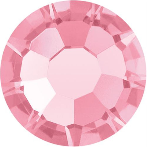 Preciosa® Crystal - No Hotfix - Chaton Rose MAXIMA - Rose (pink) - 4 sizes available