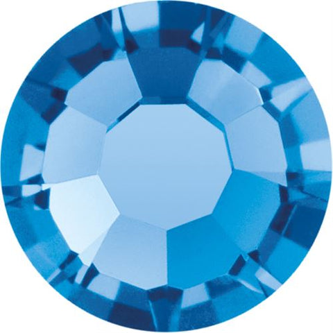 Preciosa® Crystal - No Hotfix - Chaton Rose MAXIMA - Sapphire (blue) - 4 sizes available