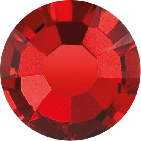 Preciosa® Crystal - No Hotfix - Chaton Rose MAXIMA - Siam (dark red) - 4 sizes available