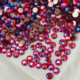 real photo of Hyacinth Shimmer crystals from Swarovski