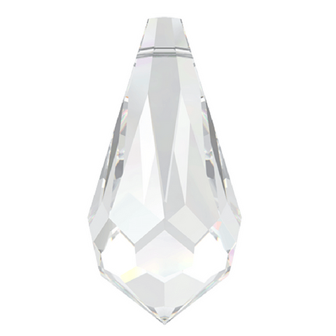 Austrian Crystal Pendant Article 6000 TEARDROP CRYSTAL clear 3 sizes available