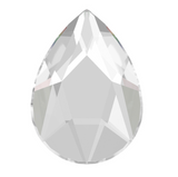 Austrian Crystal - No Hotfix - Article 2303 - Pear Flat Back - 14 x 9 mm - Multiple colours available