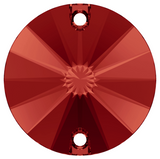 Austrian Crystal - Sew-on Stone - Article 3200 - RIVOLI - LIGHT SIAM - 10 mm