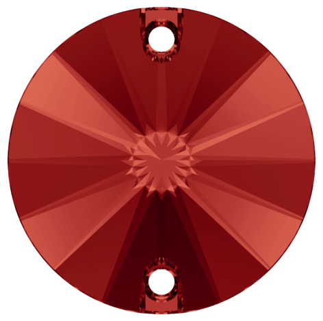 Austrian Crystal - Sew-on Stone - Article 3200 - RIVOLI - LIGHT SIAM - 10 mm