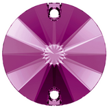Austrian Crystal - Sew-on Stone - Article 3200 - RIVOLI - FUCHSIA - 10 mm