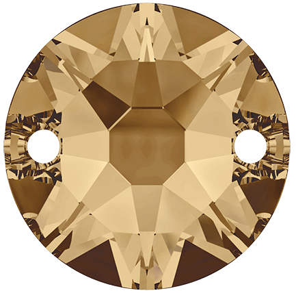 stock photo of Swarovski Crystal Golden Shadow sew on stones article 3288 XIRIUS