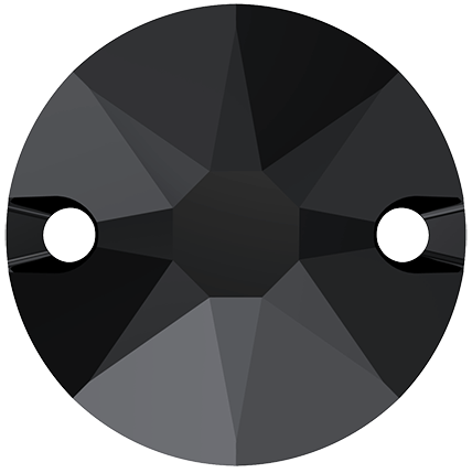 stock photo of Jet Black sew on stones in the Swarovski Crystal Elements range Article 3288 XIRIUS