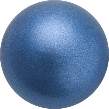 Preciosa® Crystal - No Hotfix - Nacre Pearls - Cabochon - Pearl effect Blue - 2 sizes