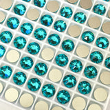 Austrian Crystal - No Hotfix - Article 2088 - BLUE ZIRCON - 5 sizes available